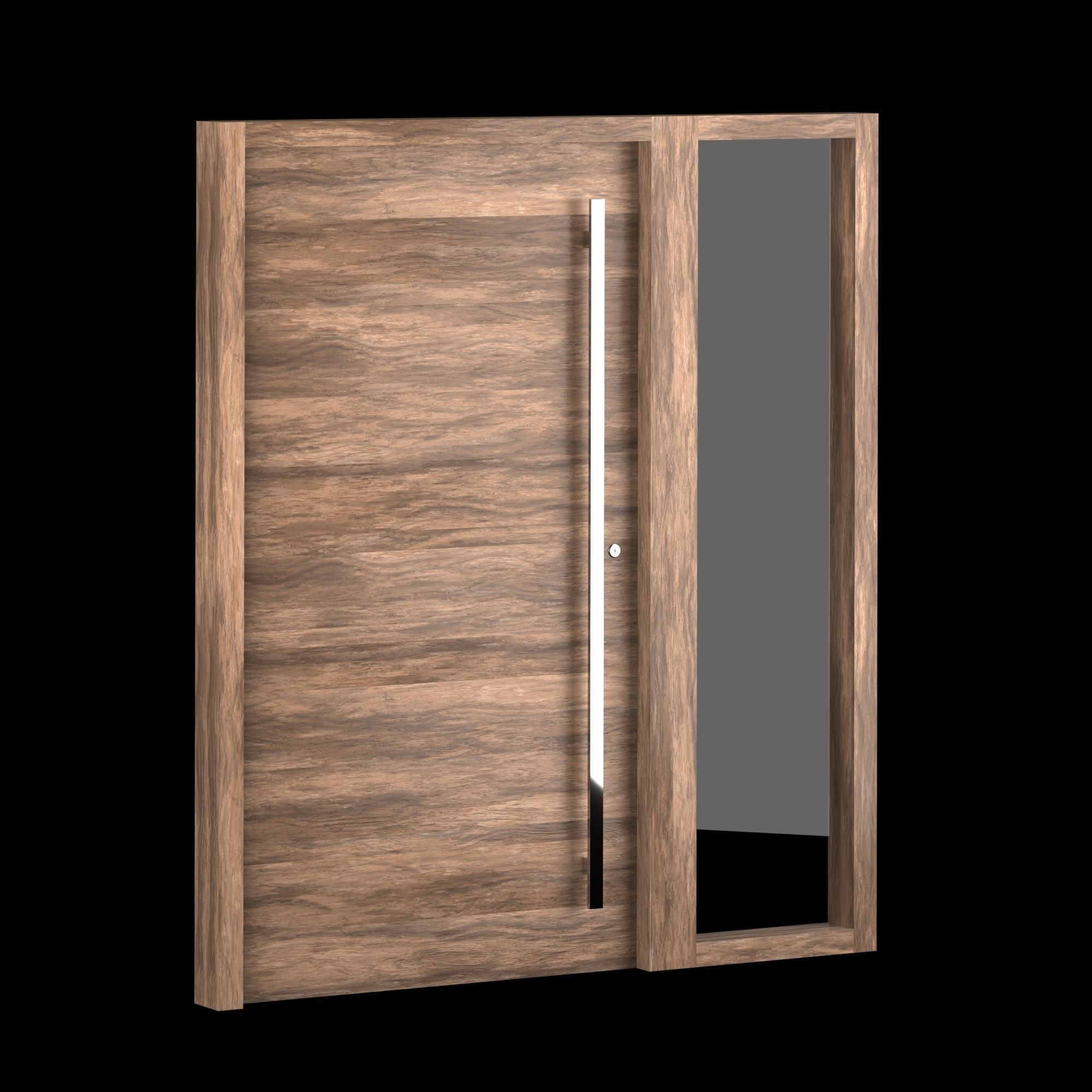 Exterior Large Door Collection 3D model_9