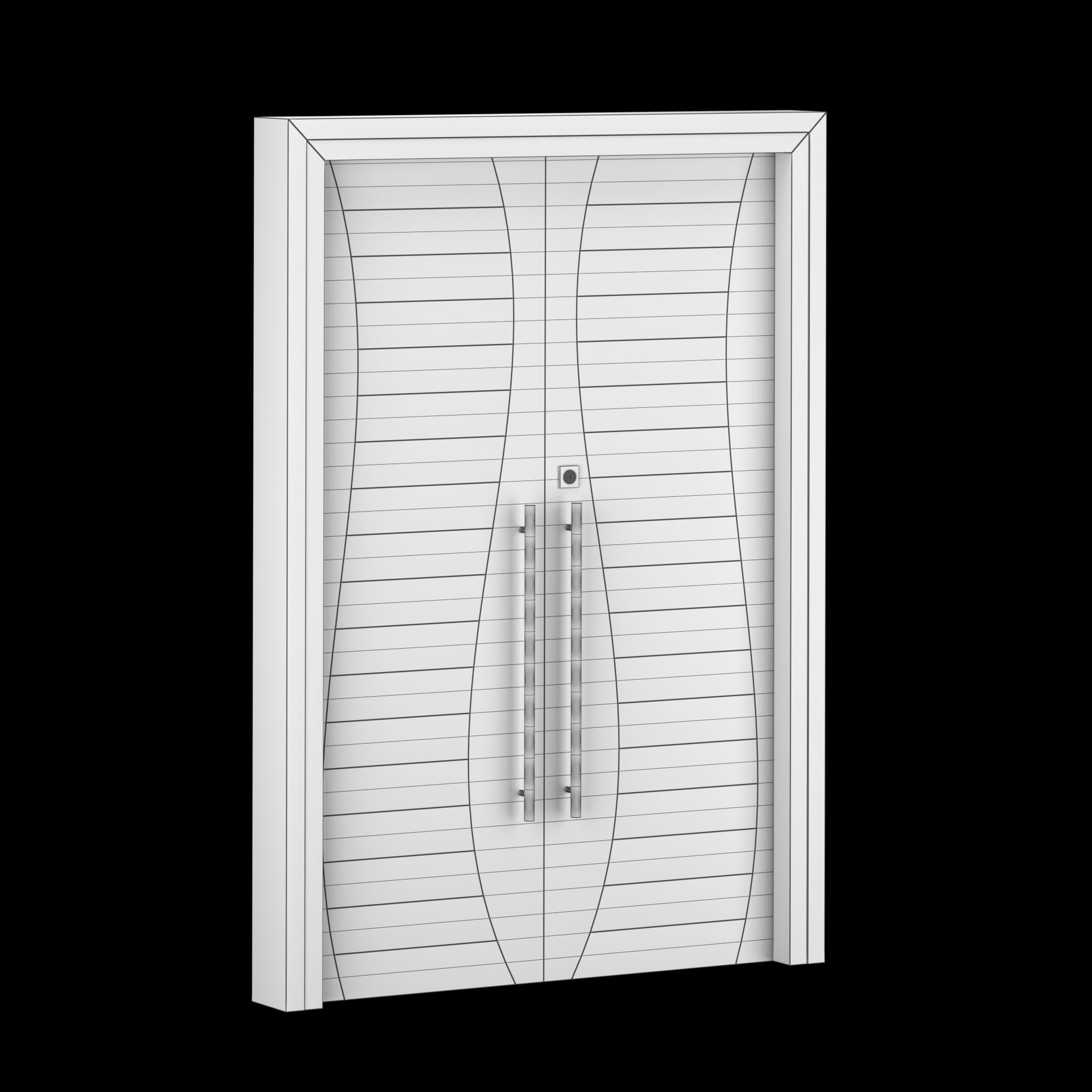Exterior Large Door Collection 3D model_58