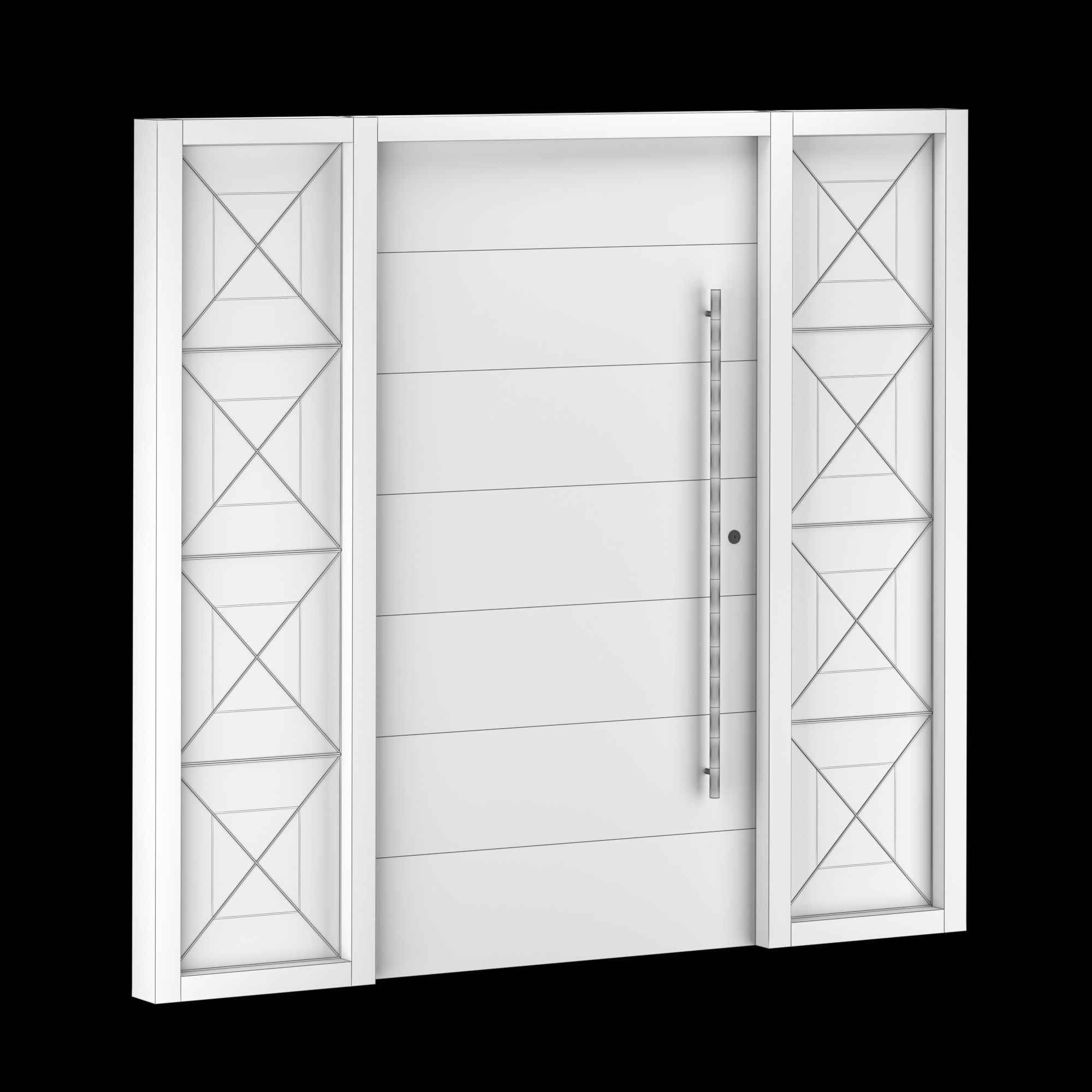 Exterior Large Door Collection 3D model_14