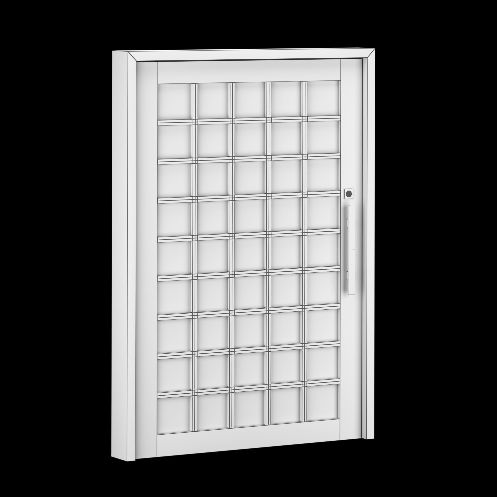 Exterior Large Door Collection 3D model_52