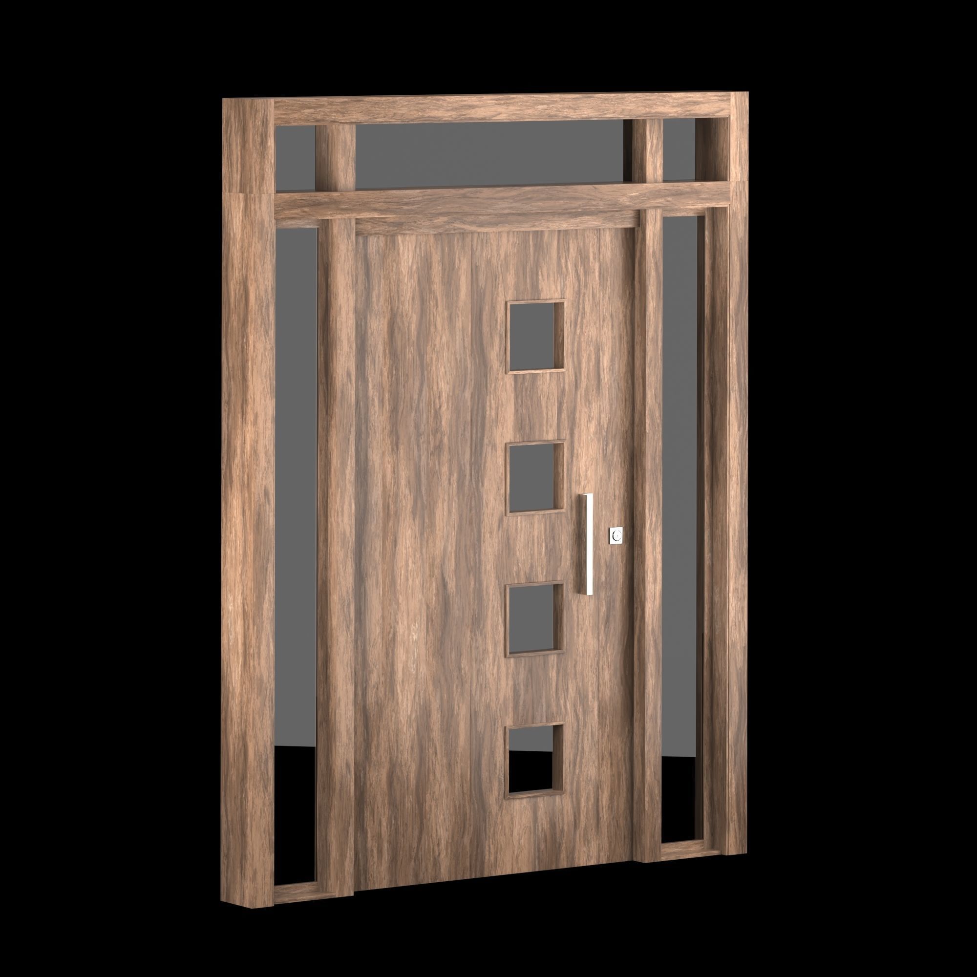 Exterior Large Door Collection 3D model_47