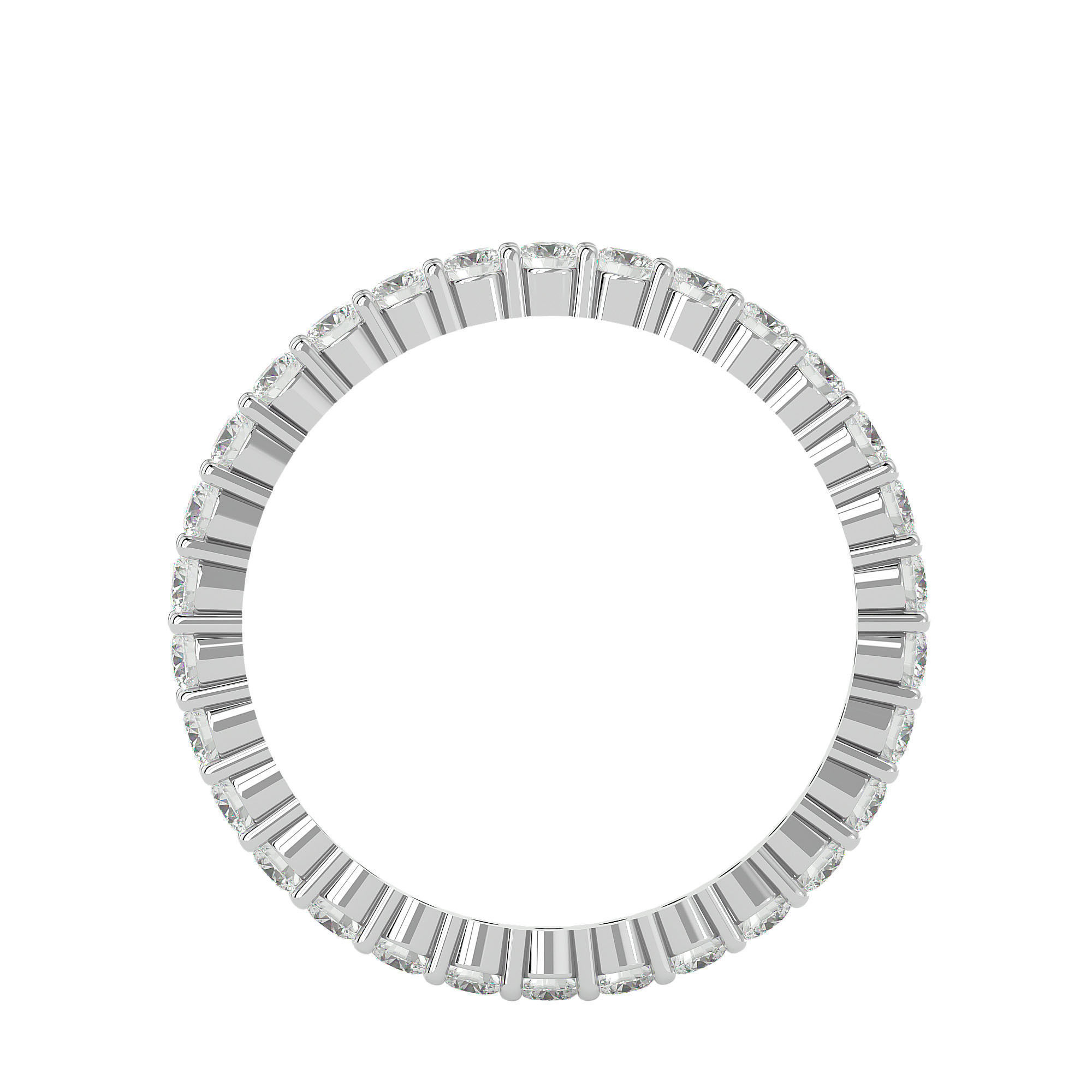 Band ring model 3D print model_3