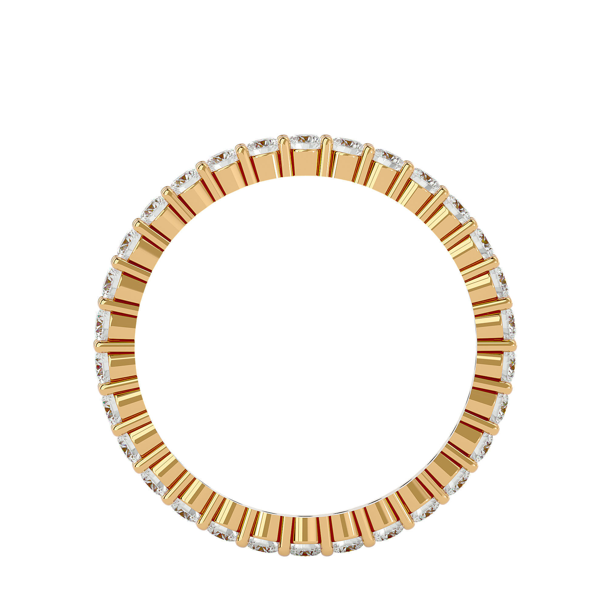 Band ring model 3D print model_4