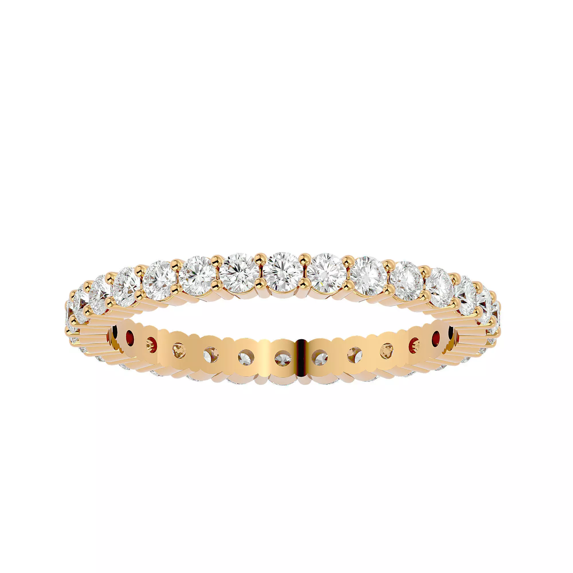 Band ring model 3D print model_0