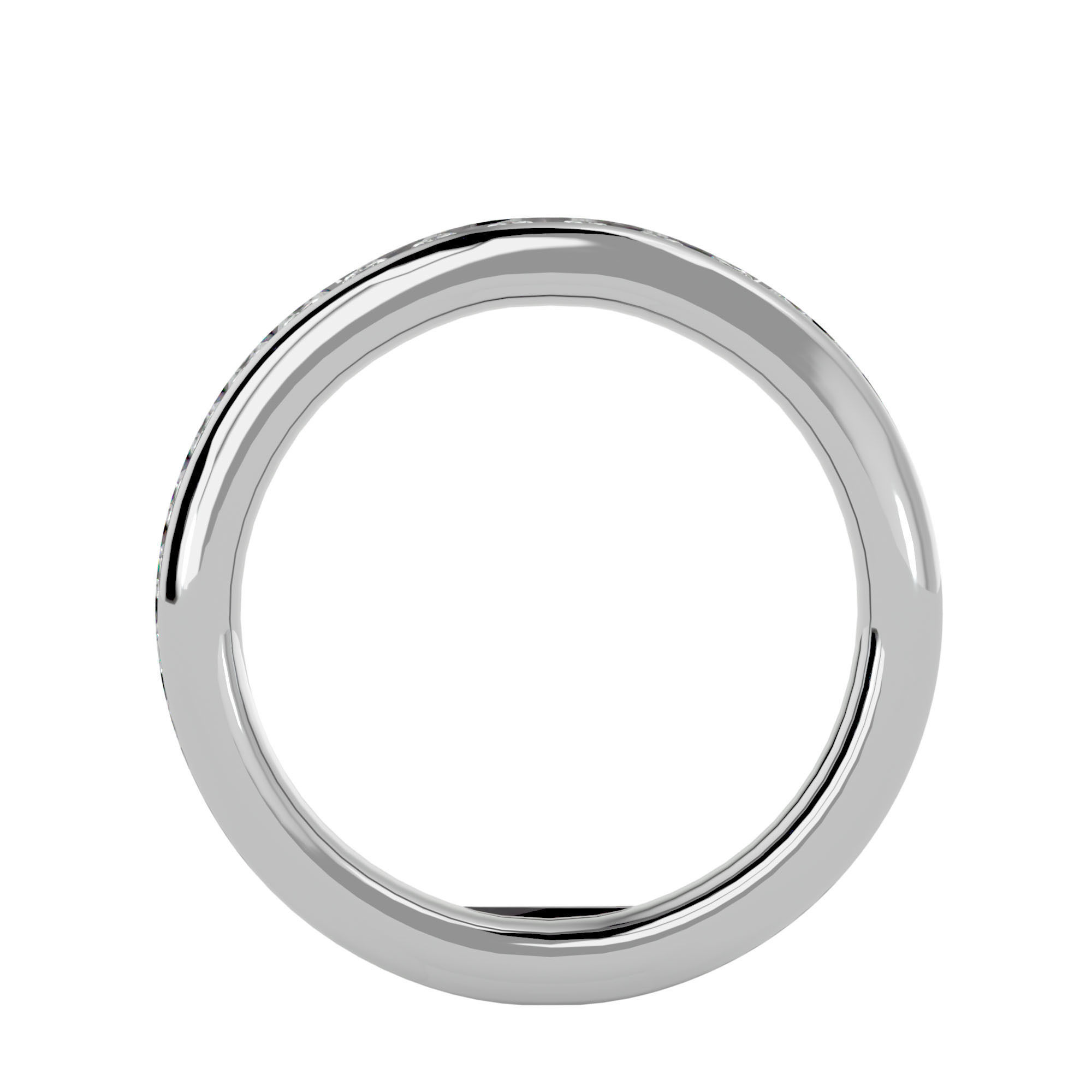 Band ring model 3D print model_4