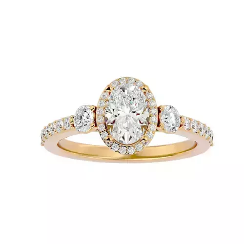 Solitaire ring model