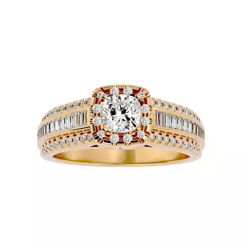 Solitaire ring model