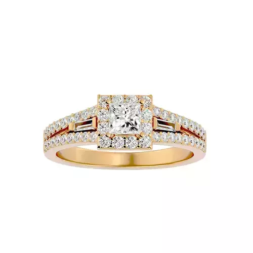 Solitaire ring model