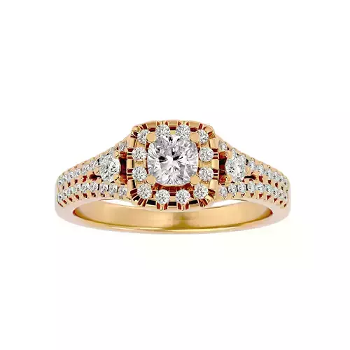 Solitaire ring model