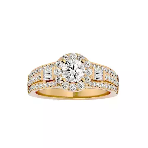 Solitaire ring model