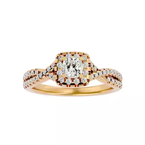 Solitaire ring model