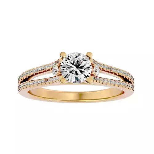 Solitaire ring model