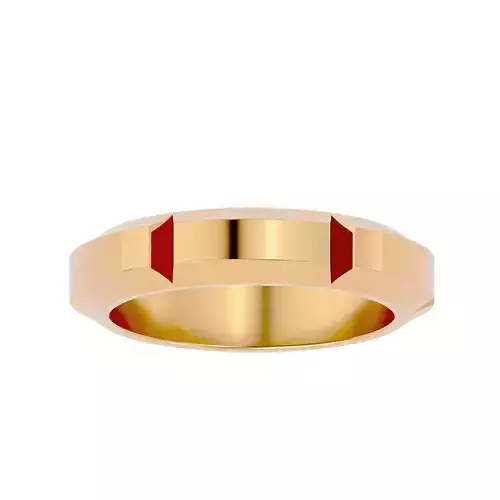 Band ring model 3D print model