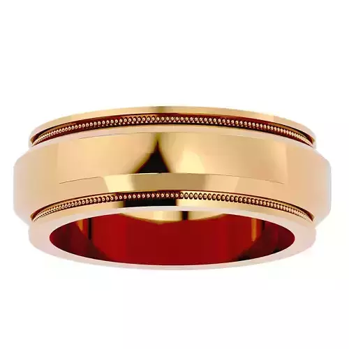 Band ring model 3D print model