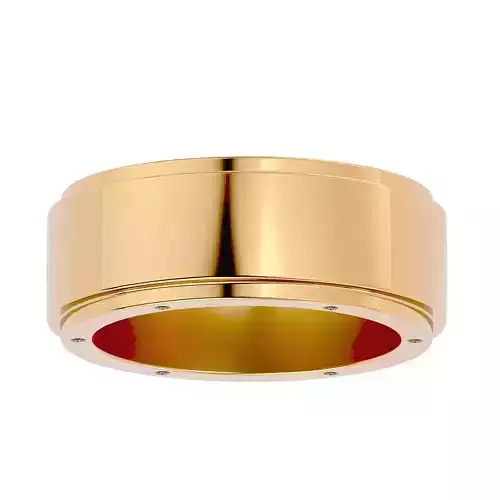Band ring model 3D print model