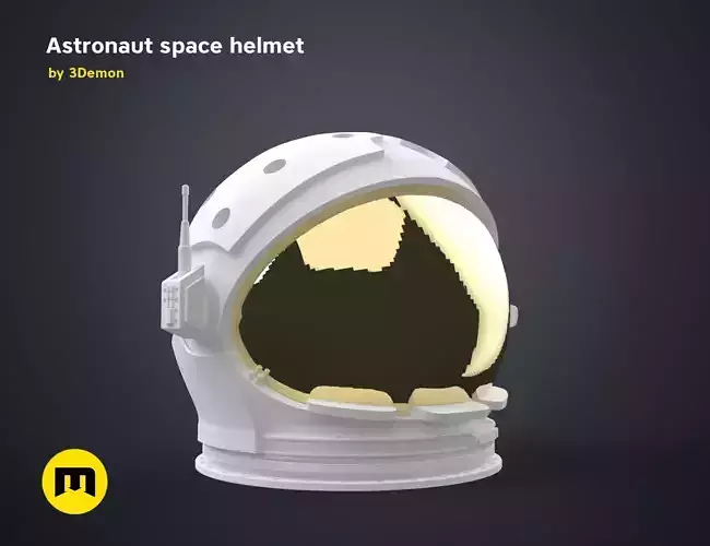 Astronaut space helmet