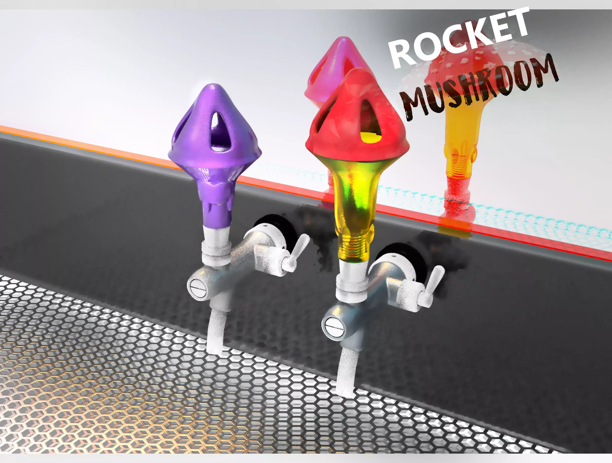 tap handle 3D print model_0