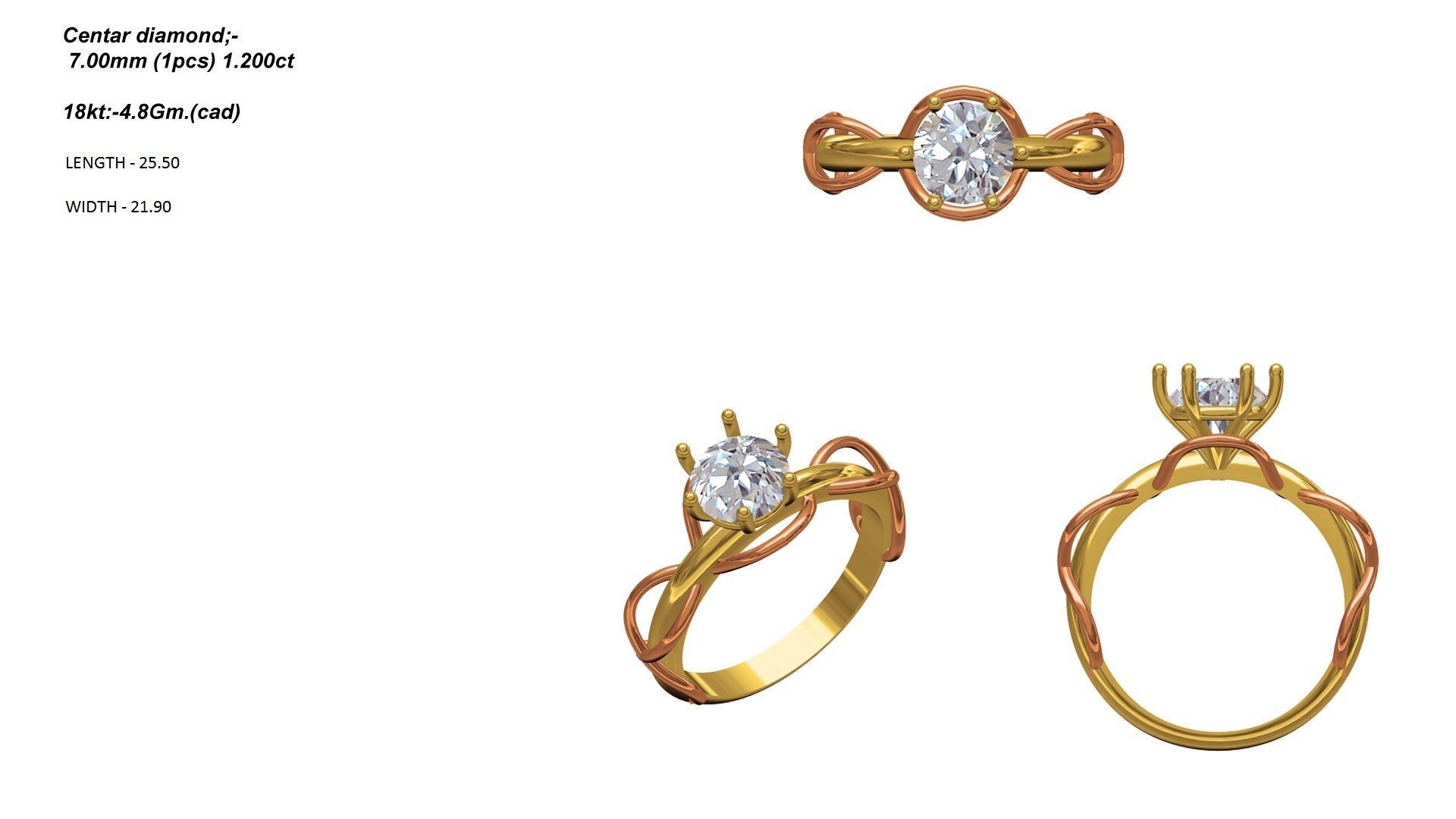 Ring - 1487 3D print model_8