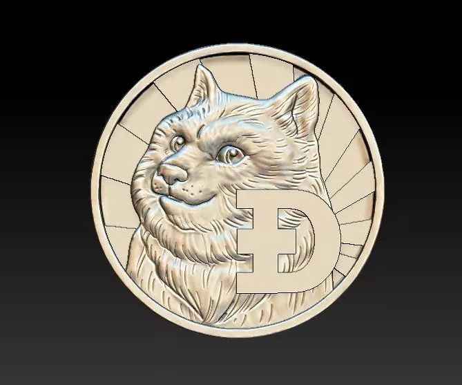 chiba coin 3D print model