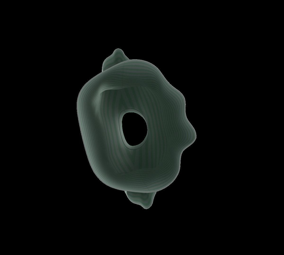 Tshirt low poly quad mash game ready AR VR Low-poly 3D model_9