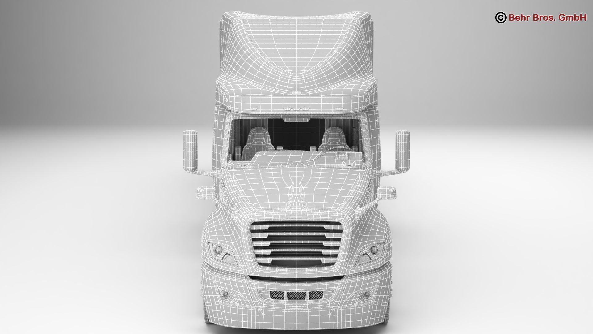 Generic US Truck 3D model_24
