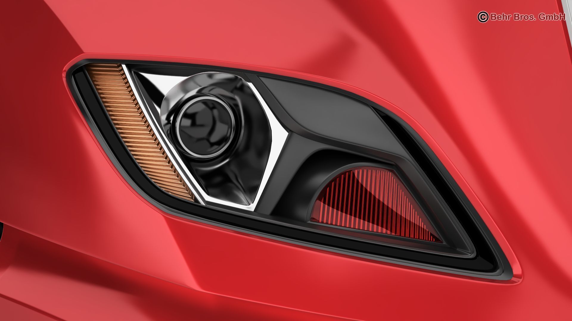 Generic US Truck 3D model_9