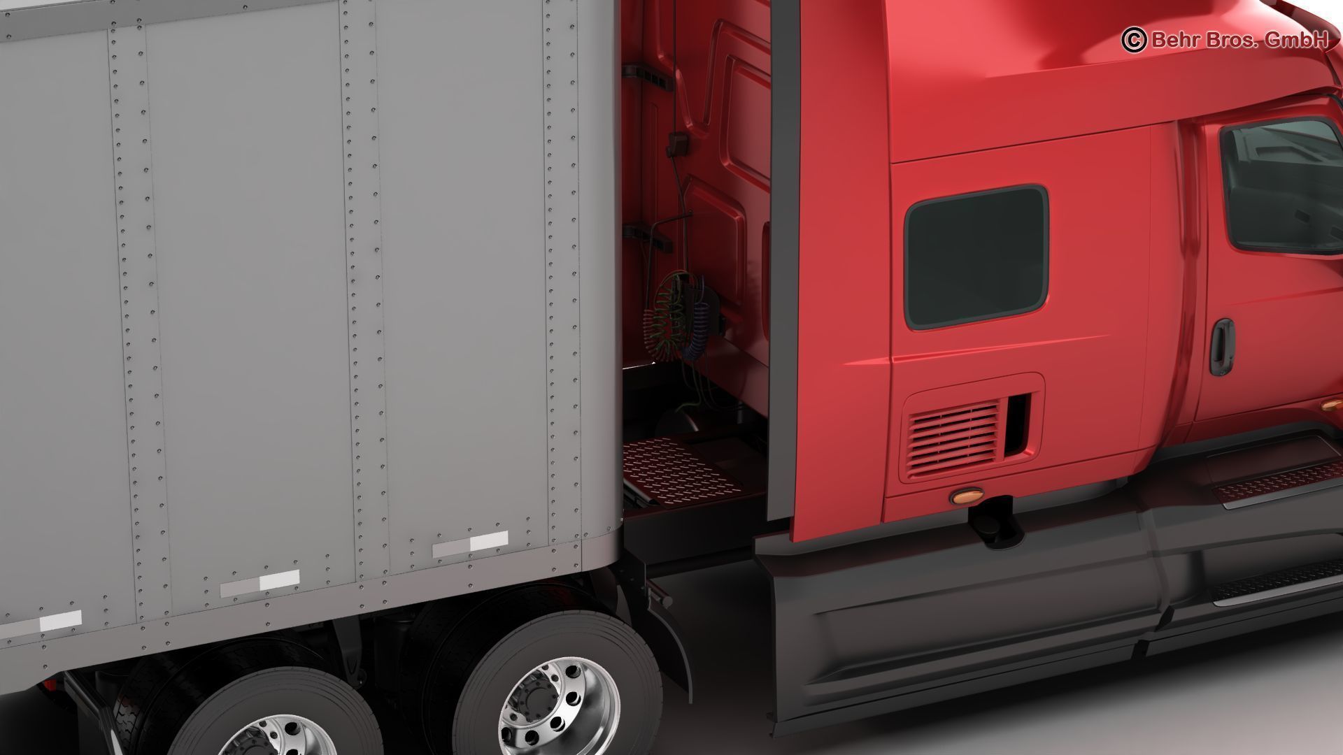 Generic US Truck 3D model_12