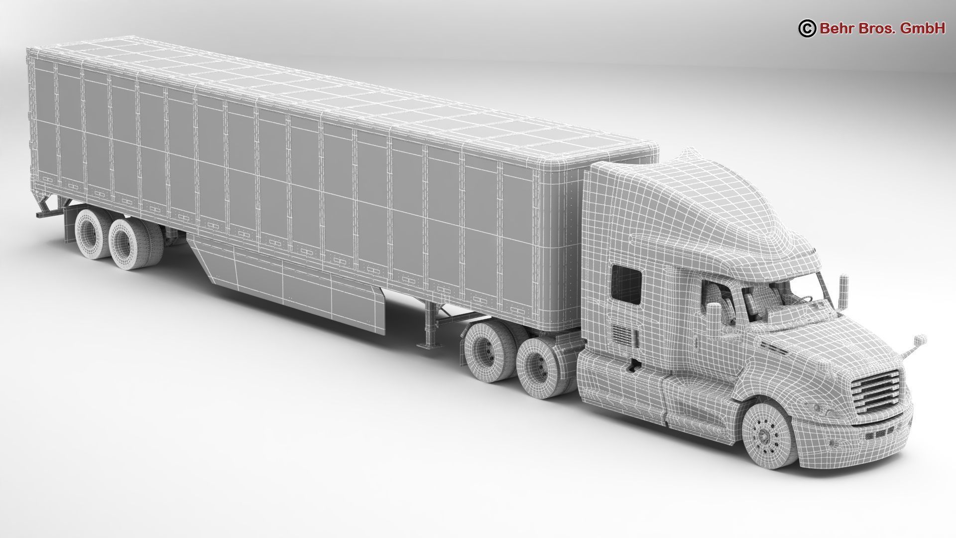 Generic US Truck 3D model_18