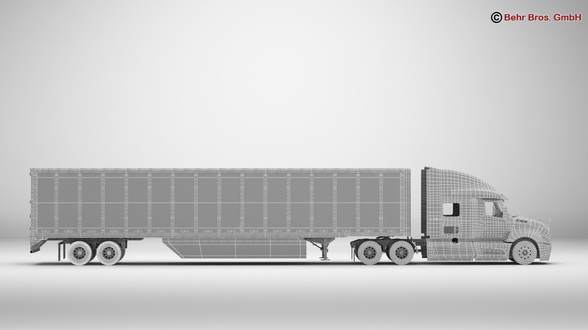 Generic US Truck 3D model_23