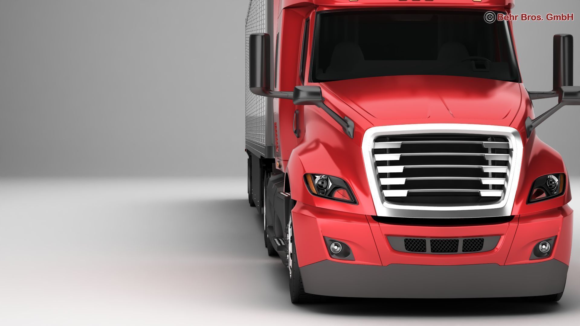 Generic US Truck 3D model_7