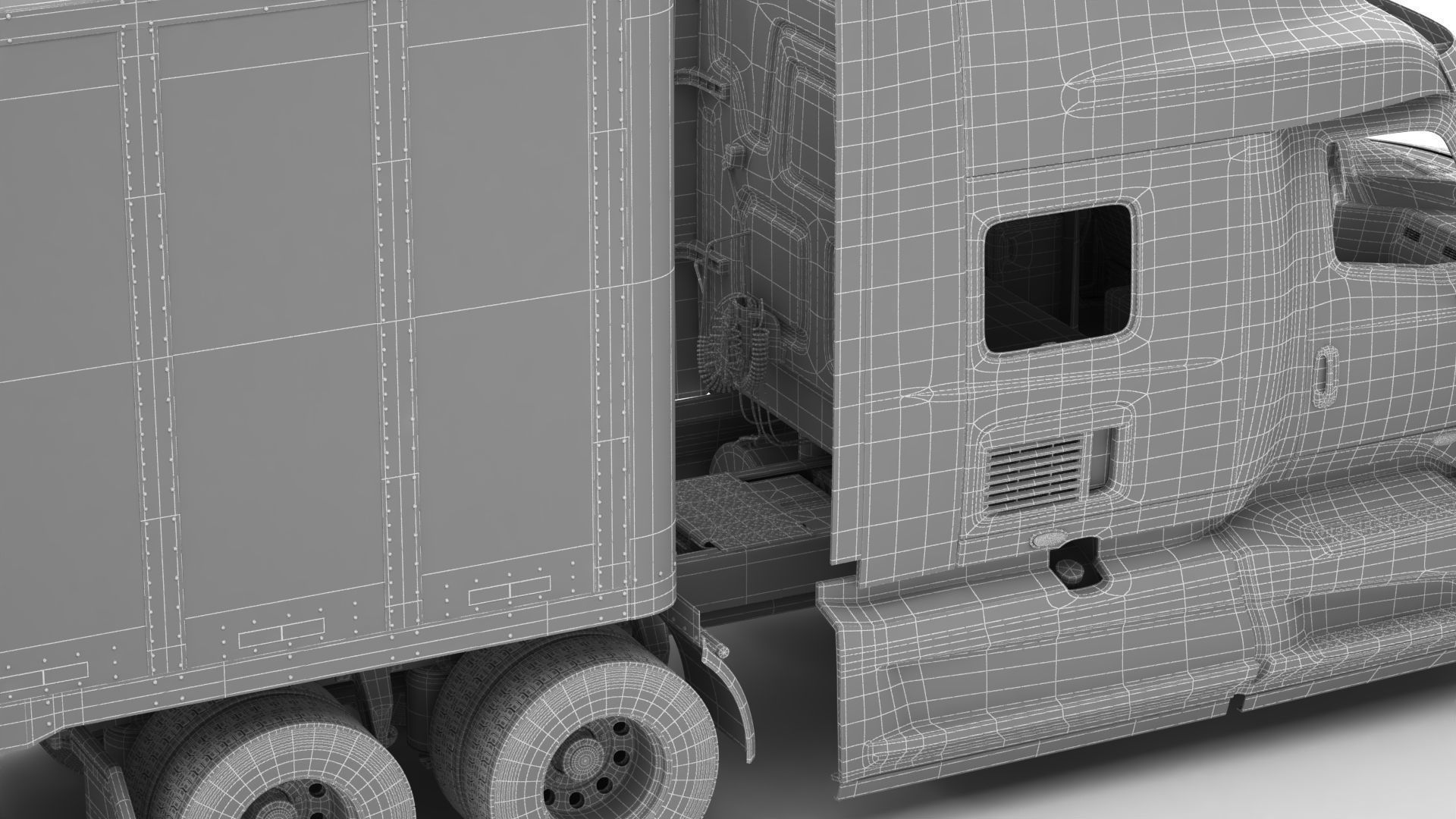 Generic US Truck 3D model_30