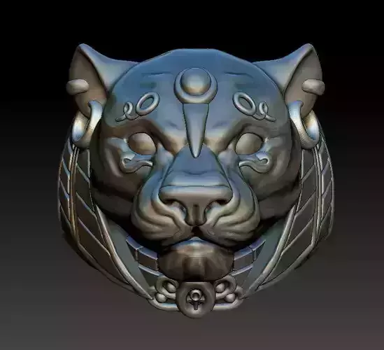 Pharaoh lion ring 