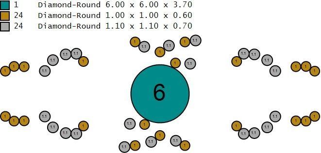 solitaire ring 3D print model_10