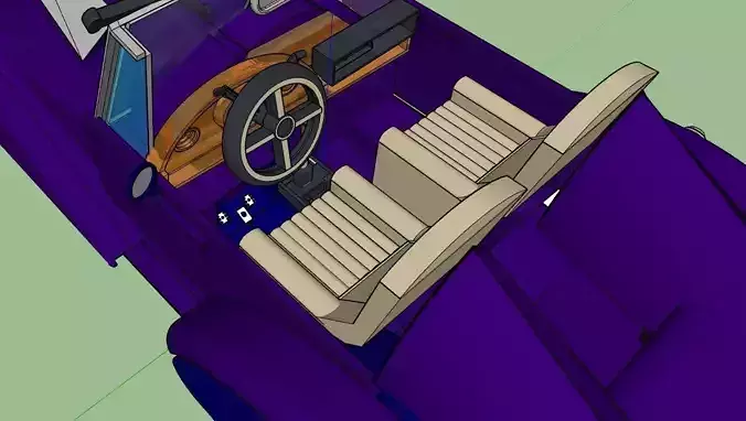 SV Pinifarina Low-poly 3D model