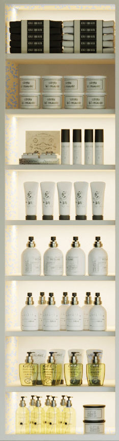 Cupboard 2 perfume shelf in store 3D model_3