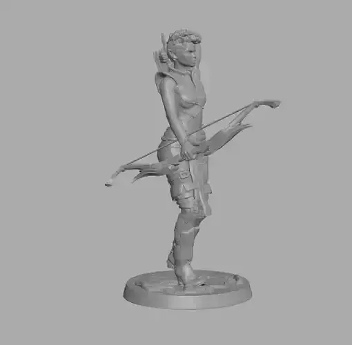 Half Wood Elf Archer