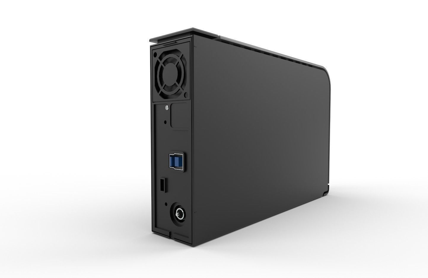 External Hard Drive M1 Low-poly 3D model_4