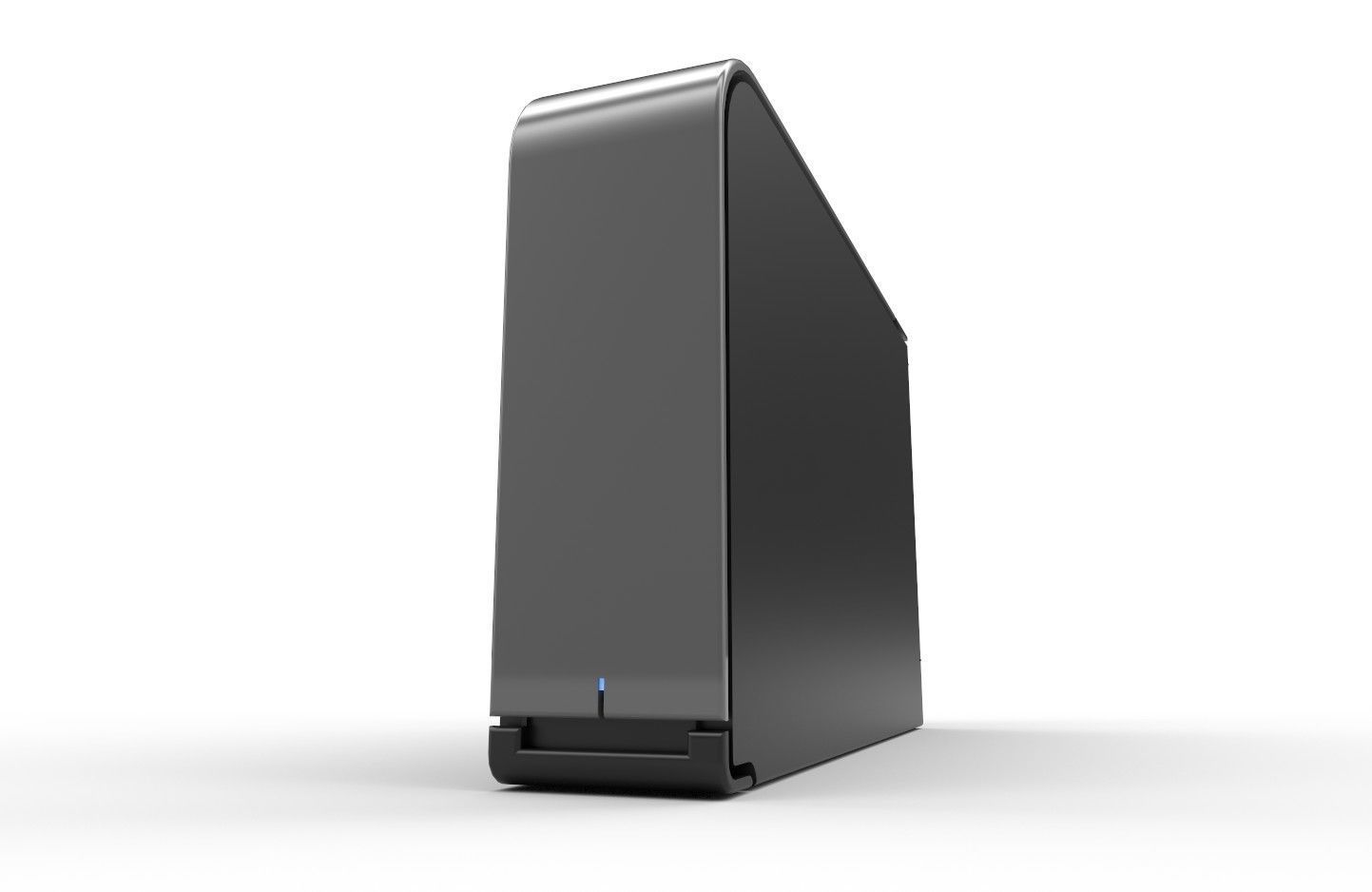 External Hard Drive M1 Low-poly 3D model_9