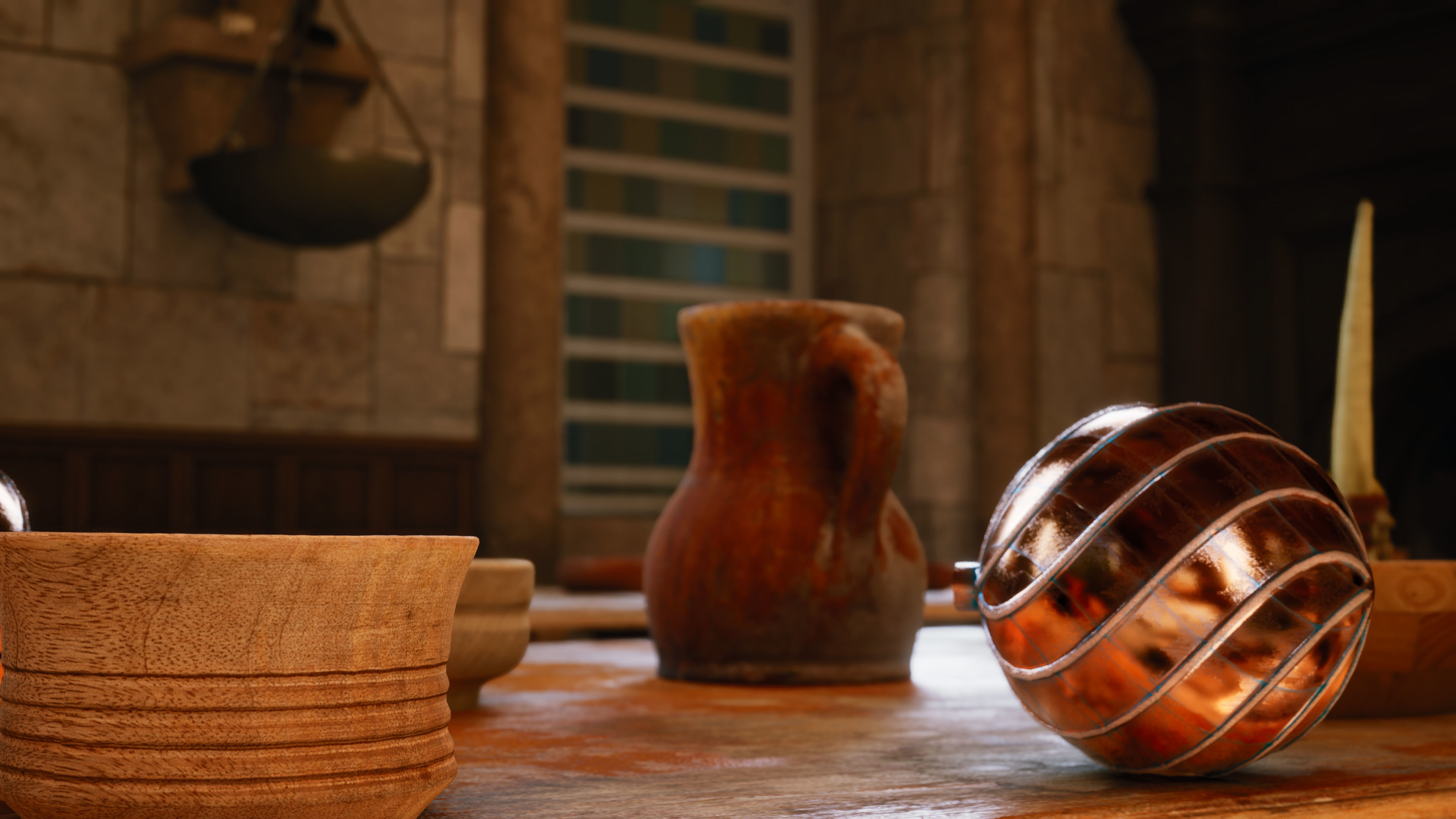 Christmas In Hogwarts Low-poly 3D model_5