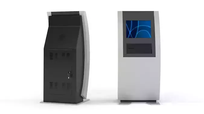 Digital Kiosk 3D model