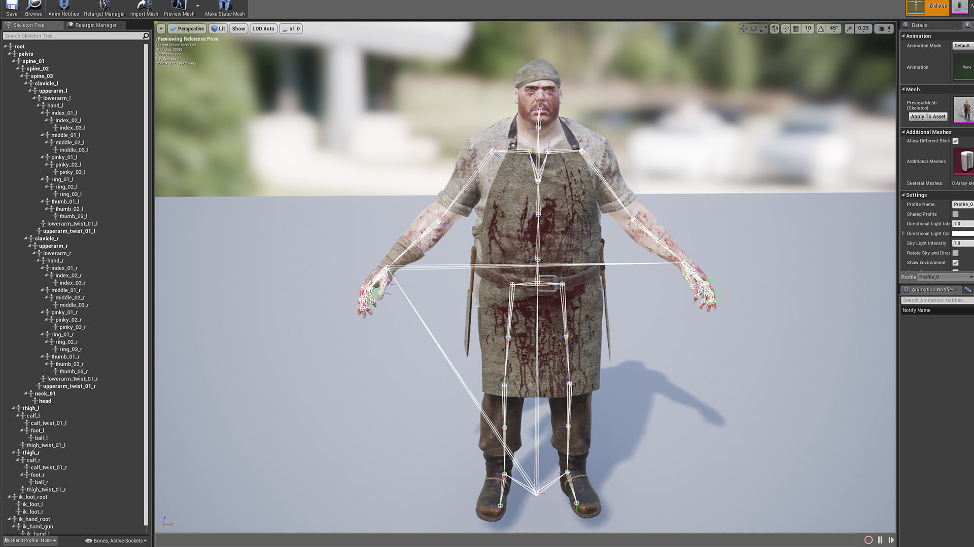 Male NPC pack 3D Model Collection_29