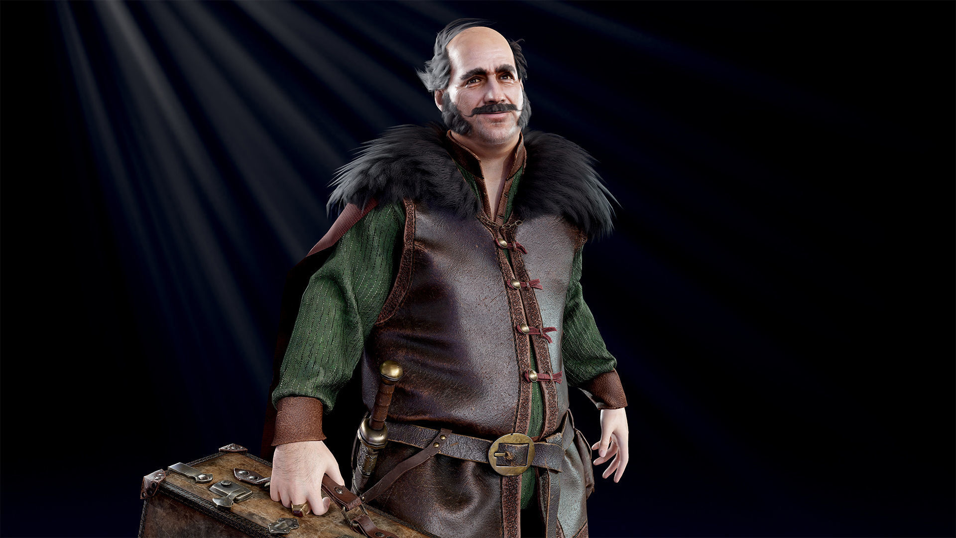 Male NPC pack 3D Model Collection_47