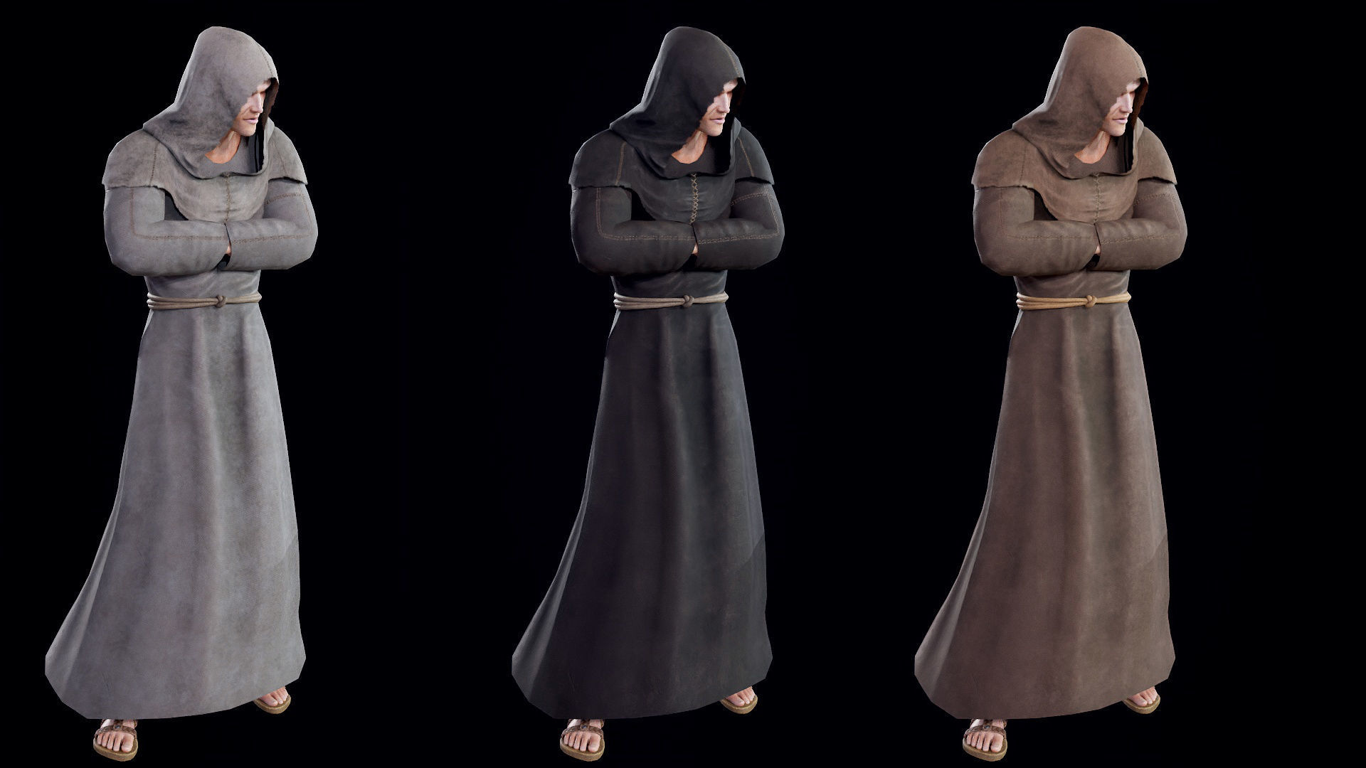Male NPC pack 3D Model Collection_81