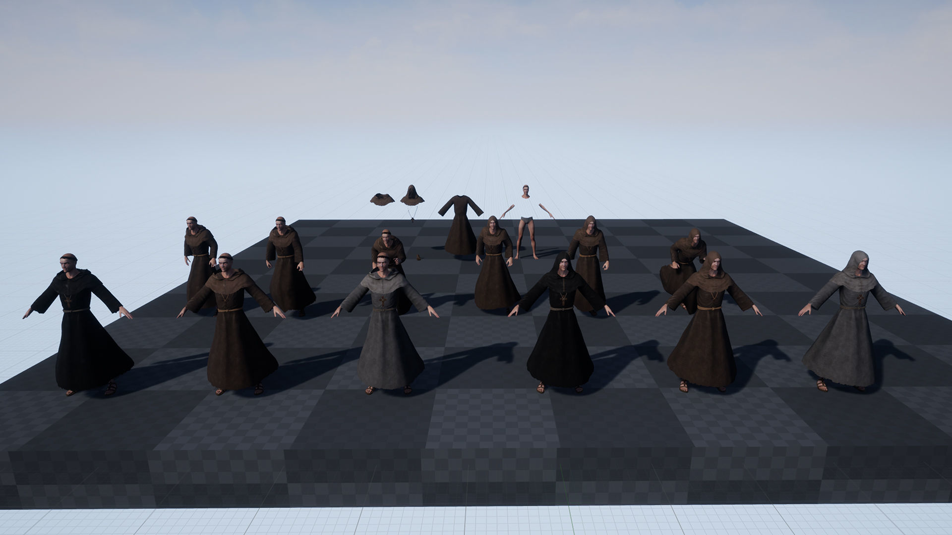 Male NPC pack 3D Model Collection_87