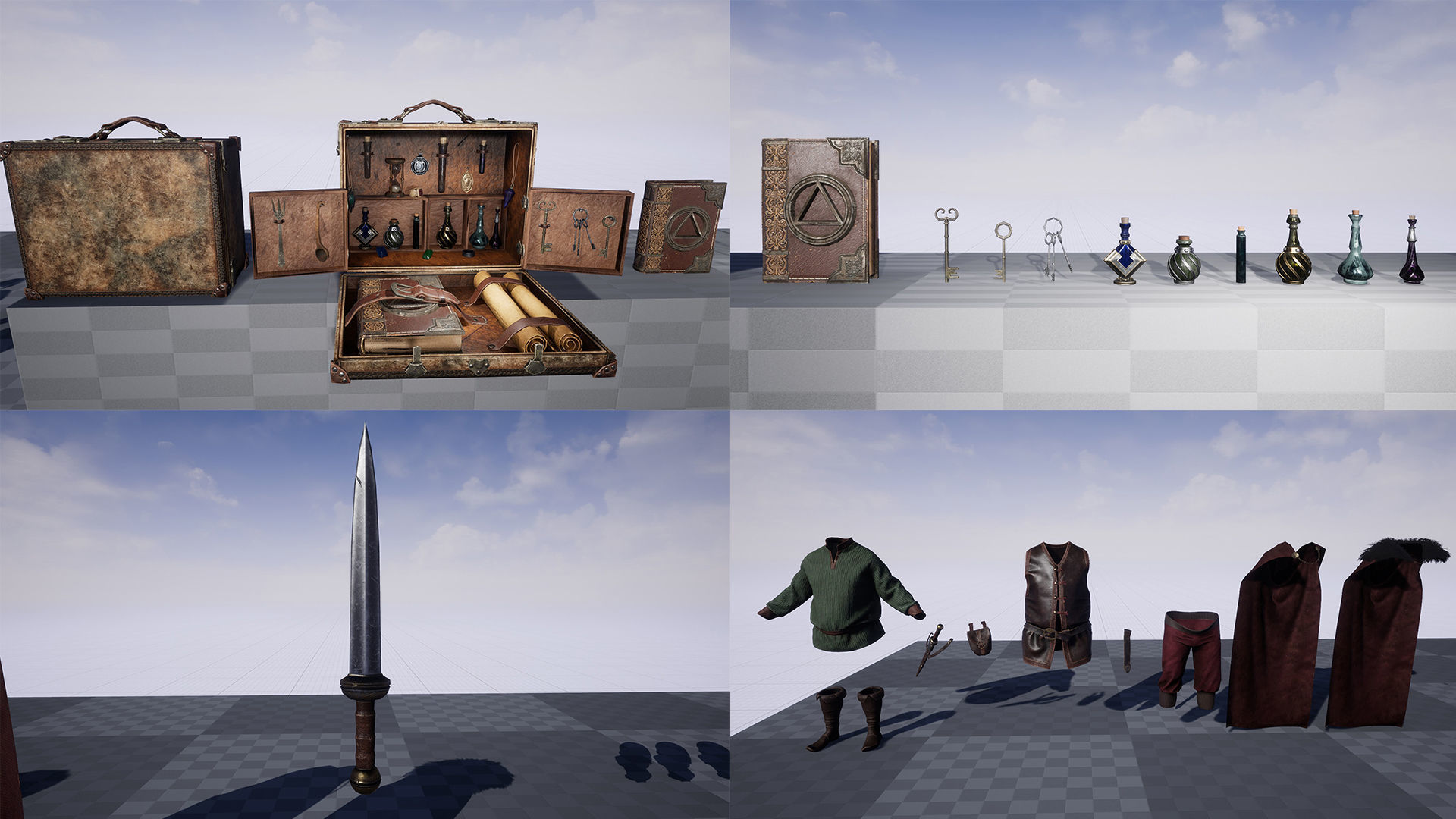 Male NPC pack 3D Model Collection_56