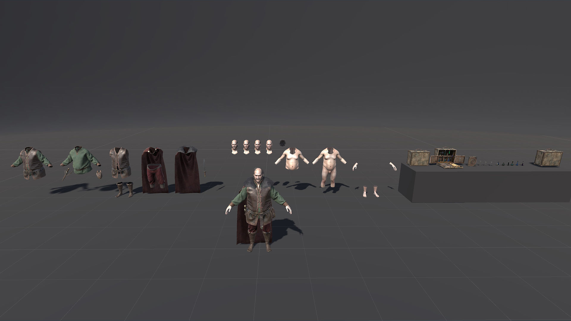Male NPC pack 3D Model Collection_64
