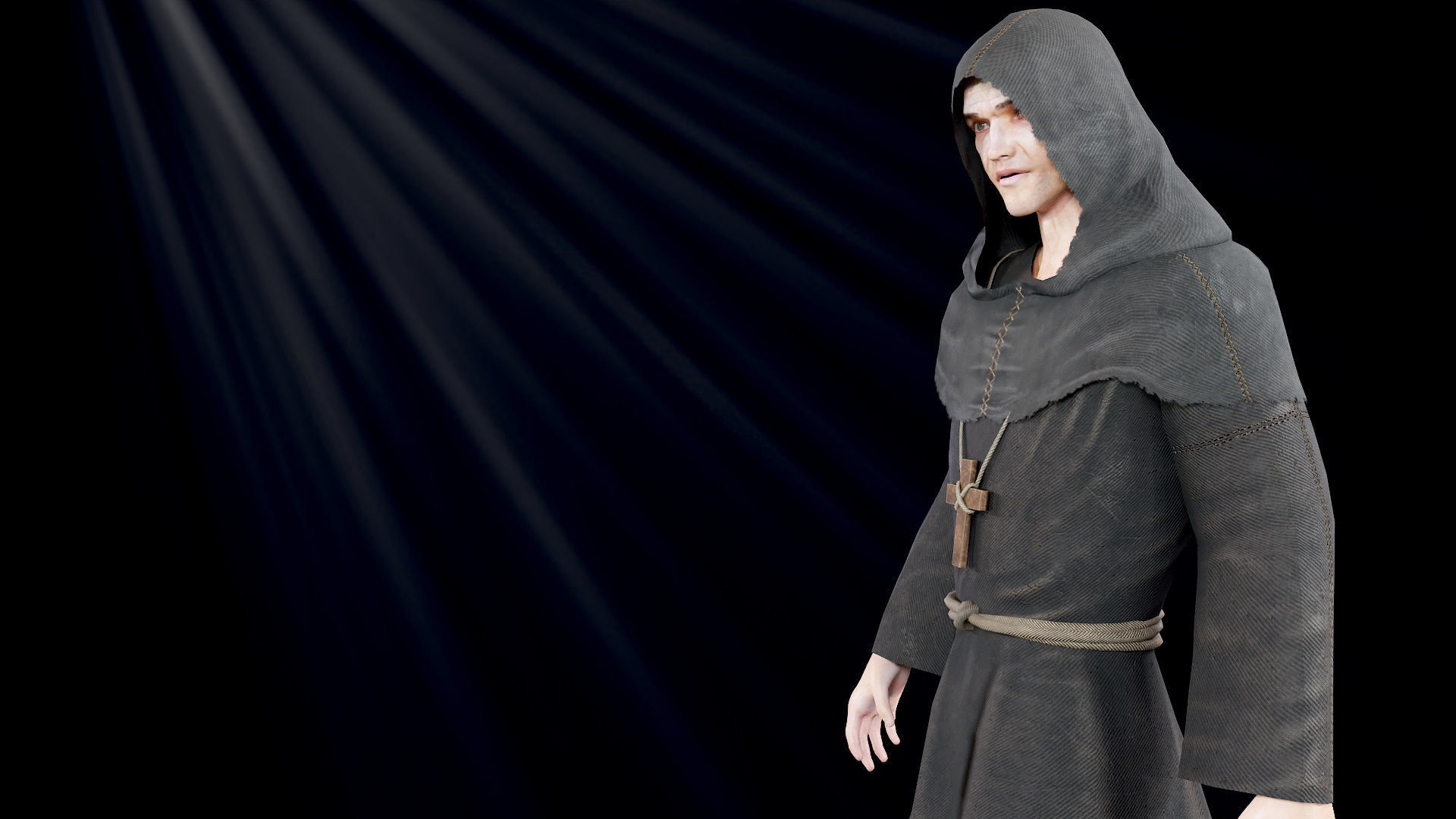 Male NPC pack 3D Model Collection_83