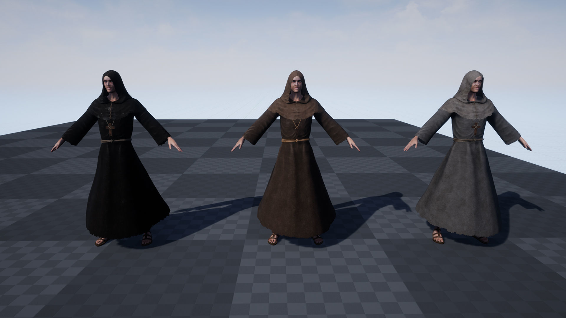 Male NPC pack 3D Model Collection_85