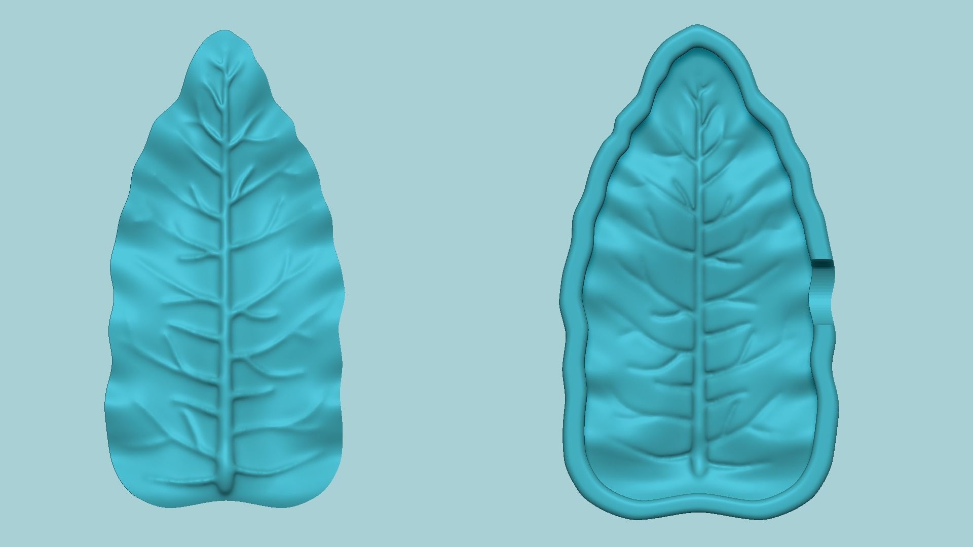 Marilene Leaf - Molding Arrangement EVA Foam Craft 3D print model_1