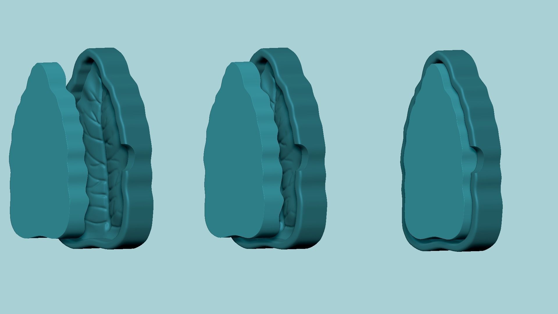 Marilene Leaf - Molding Arrangement EVA Foam Craft 3D print model_12